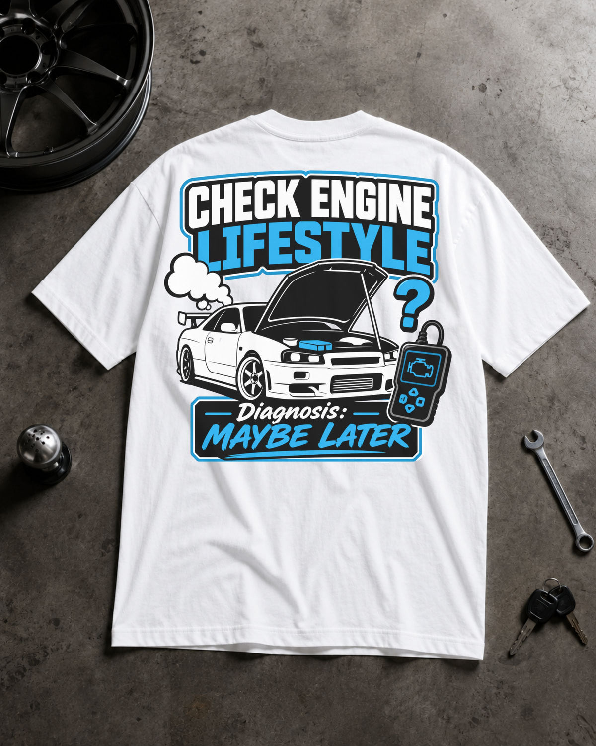 Diagnosis Maybe Later Unisex Crew Neck T-Shirt