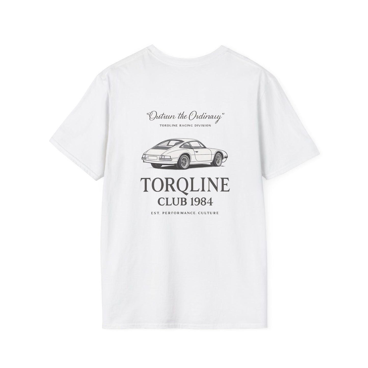 Torqline Club 1984 Vintage Sports Car T-Shirt