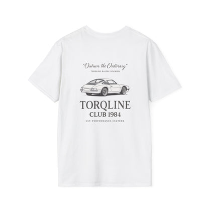 Torqline Club 1984 Vintage Sports Car T-Shirt