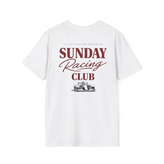 Sunday Racing Club T‑Shirt — Vintage Race Car Graphic Tee