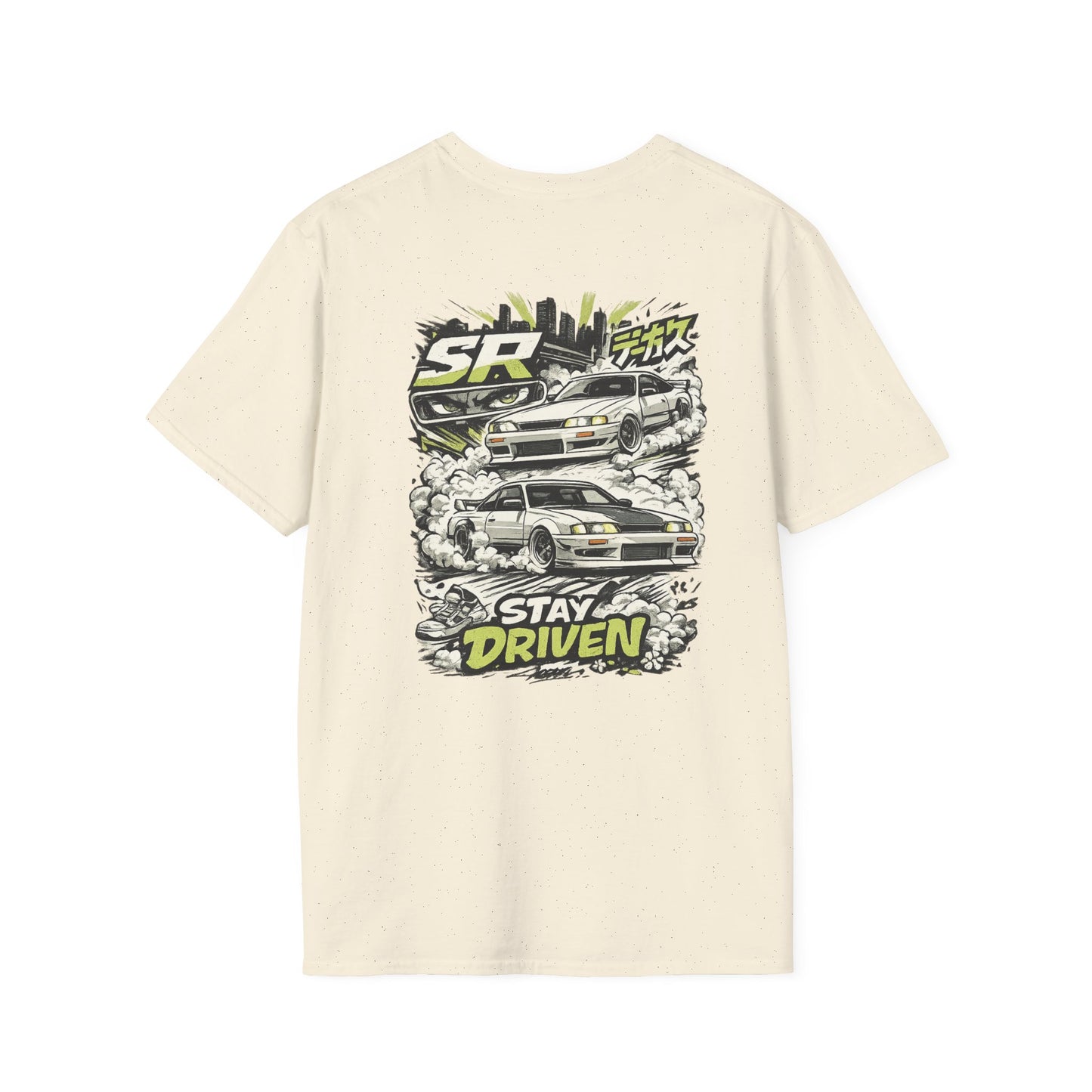 Car Culture T-Shirt — 'Stay Driven' Graphic Tee (JDM Skyline Racing Design)